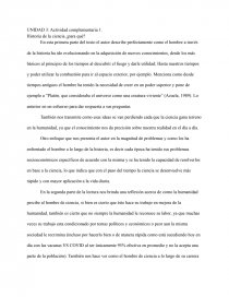 Historia de la ciencia ¿para qué?. Página 1