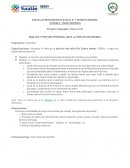 ANÁLISIS Y POSTURA PERSONAL ANTE LA TOMA DE DECISIONES