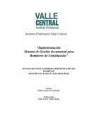 Implementación sistema de gestión documental para bomberos de Constitución