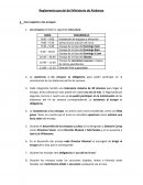 Reglamento parcial del Ministerio de Alabanza