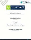 PSICOGENESIS Y APRENDIZAJE SIGNIFICATIVO