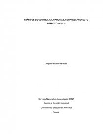 GRÁFICOS DE CONTROL APLICADOS A LA EMPRESA PROYECTO. Página 1