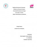 Trabajo Práctico (Creación De una Empresa)