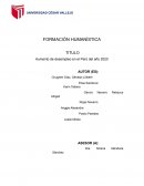 Aumento de desemplo en el peru 2020 INFORME