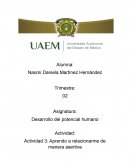 Aprendo a relacionarme de manera asertiva