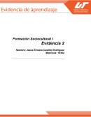 Formación Sociocultural