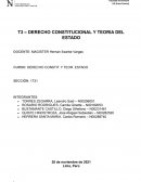 DERECHO CONSTITUCIONAL Y TEORIA DEL ESTADO