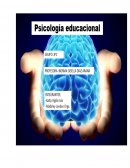 PSICOLOGIA EDUCATIVA
