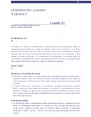 MANUAL DE PROTOCOLOS Y ACTUACIÓN EN URGENCIAS LESIONES DE LA MANO Y MUÑECA