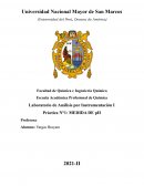 Práctica.Medida pH