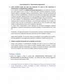 Foro de Debate N° 3: “Planeamiento-Organización”