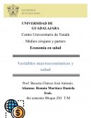 Variables macroeconómicas y salud