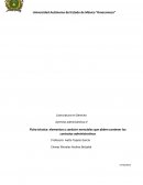 Elementos y carácter esenciales que deben contener los contratos administrativos