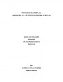 LABORATORIO N° 5 – METODOS DE SEPARACIÓN DE MEZCLAS
