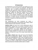 El Perspectivismo y constructivismo