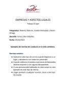 Ejemplos de normas de conducta en la vida cotidiana