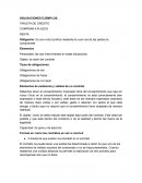 OBLIGACIONES EJEMPLOS: TARJETA DE CREDITO