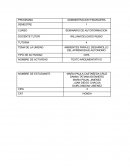 AMBIENTES PARA EL DESARROLLO DEL APRENDIZAJE AUTONOMO