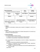 Procedimiento Normalizado de Operación