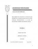 MECANISMOS DE ATENCIÓN DE VIOLENCIA DE GÉNERO EN LAS INSTITUCIONES DE EDUCACIÓN SUPERIOR
