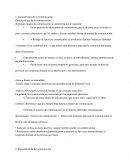 Características de la comunicación