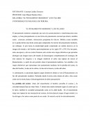 PENSAMIENTO MODERNO RELATORIA