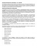 OBJETO DE ESTUDIO DE LA PSICOLOGIA