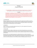 Práctica: Proyecto Final PRI
