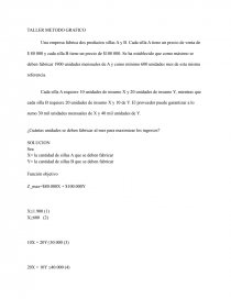 Taller metodo grafico. Página 1
