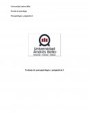 Trabajo de psicopatología y psiquiatría