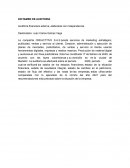 Auditoría financiera externa, elaborada con independencia