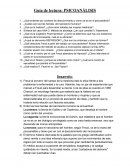 Guía de lectura: PSICOANÁLISIS