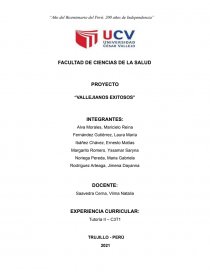 PROYECTO “VALLEJIANOS EXITOSOS”. Página 1