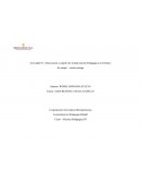 Observación y registro de la Intervención Pedagógica en el Diario de campo – cuarta entrega