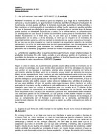 Evaluacion Gestion. Logistica. Página 1