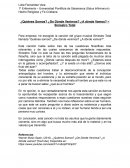 Trabajo filosofía ¿Quiénes somos? ¿De donde venimos? ¿A donde vamos?