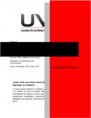 Manejo de conflictos . Caso Santiago