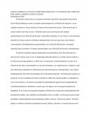 Ensayo sobre el estatuto epistemológico de la filosofía del derecho