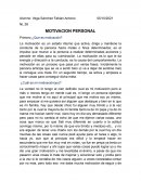 Motivación personal