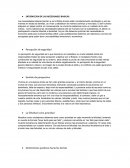 SATISFACCION DE LAS NECESIDADES BASICAS