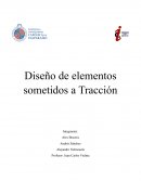 Diseño de elementos sometidos a Tracción