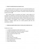 Defina la necesidad educativa que plantea el caso