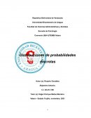 Distribuciones de probabilidades discretas
