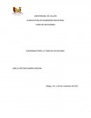 DIAGRAMAS PARA LA TOMA DE DECISIONES