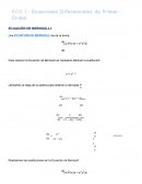 Ecuación de Bernoulli (Ecuaciones diferenciales)