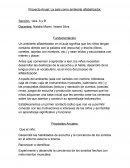 Proyecto Anual: La sala como ambiente alfabetizador