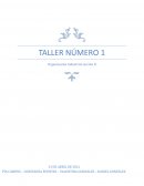 Taller Organización Industrial