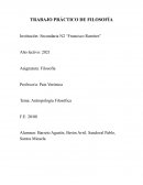 Trabajo de filosofia antropologica