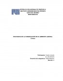 RELEVANCIA DE LA COMUNICACIÓN EN EL AMBIENTE LABORAL