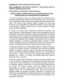 ENSAYO SOBRE LA IMPORTANCIA DE LAS BUENAS PRACTICAS DE MANOFACURA EN LA AGROINDUSTRIA ALIMENTARIA